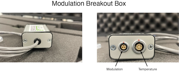 Modulation breakout box for EPR probes